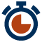 Stopwatch icon.